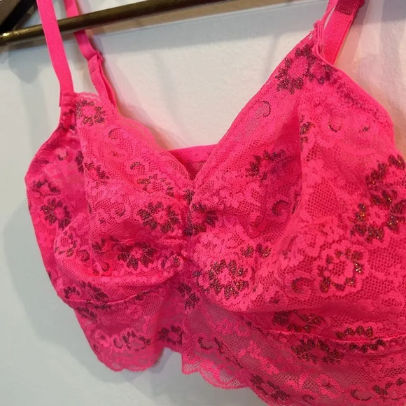 Victoria’s Secret PINK Lace Bralette - Size Small - Picture 2 of 6